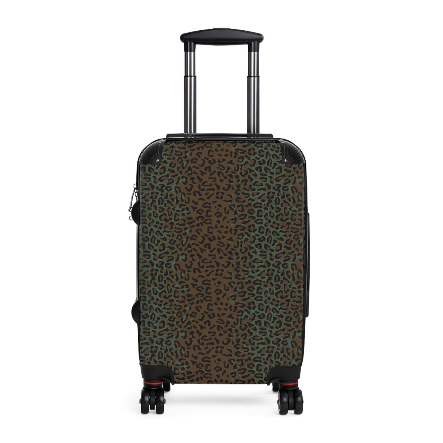 Leopard Spot Camo Carry-On Roller Suitcase _ Concealing Coloration