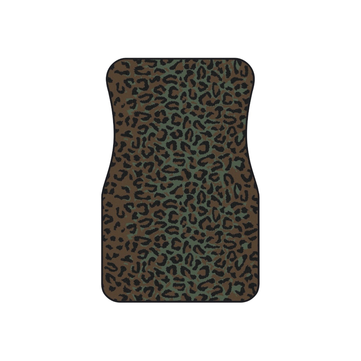 Leopard Spot Camo Front Seat Car Mats (Set of 2) _ Concealing Coloration