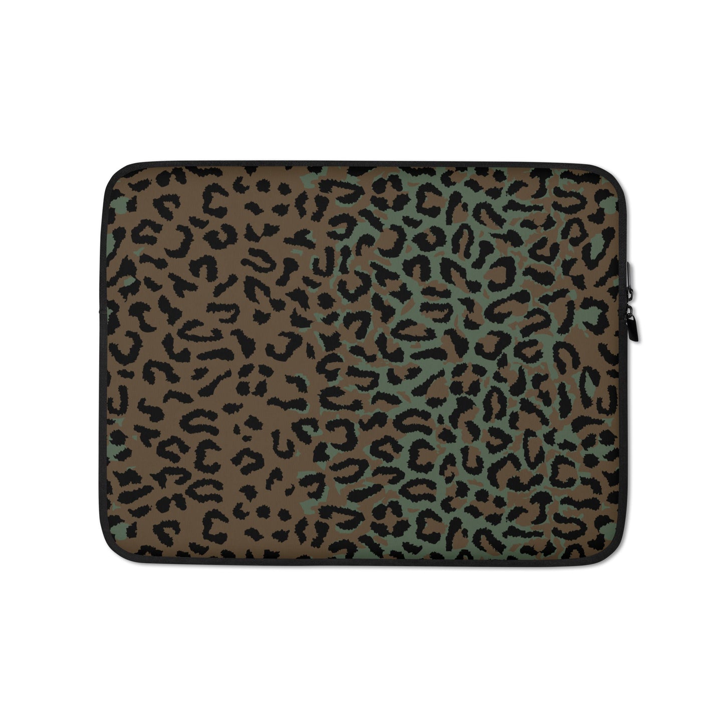 Leopard Spot Camo Laptop Sleeve _ Concealing Coloration