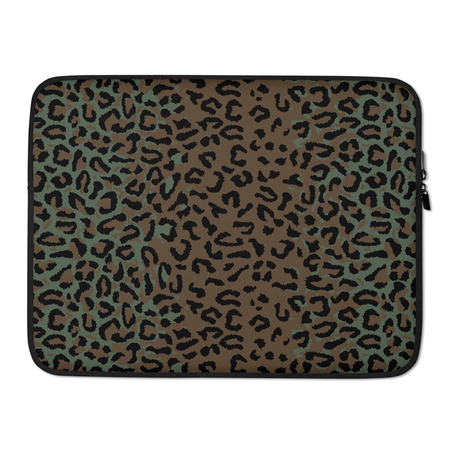 Leopard Spot Camo Laptop Sleeve _ Concealing Coloration
