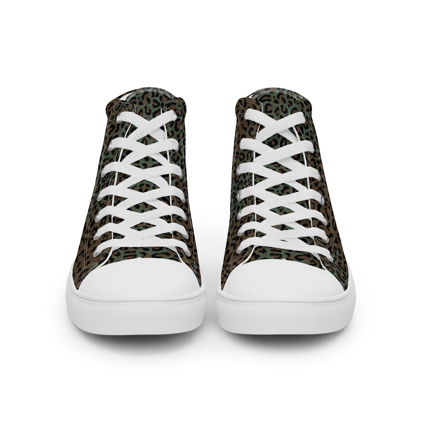 Leopard Spot Camo Men's Sneaker Hi - Concealing Coloration