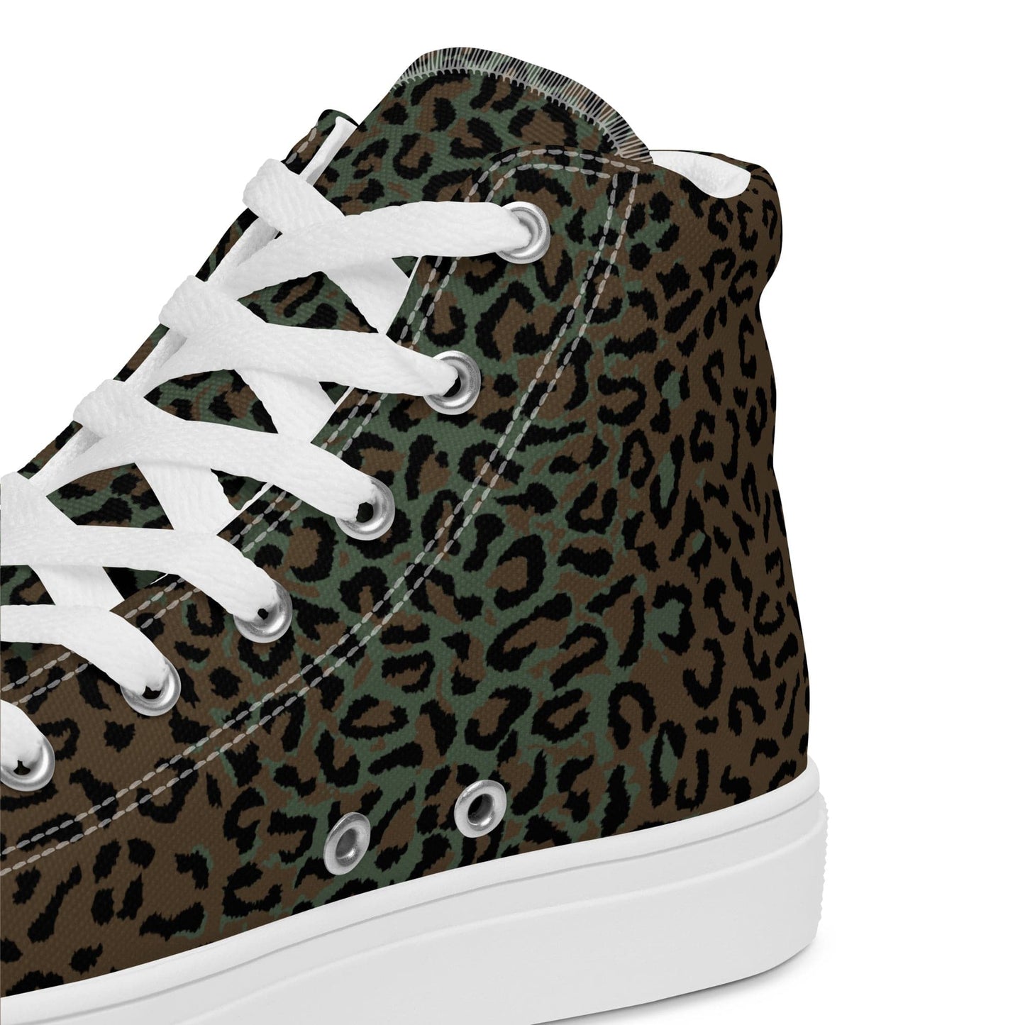 Leopard Spot Camo Men's Sneaker Hi - Concealing Coloration