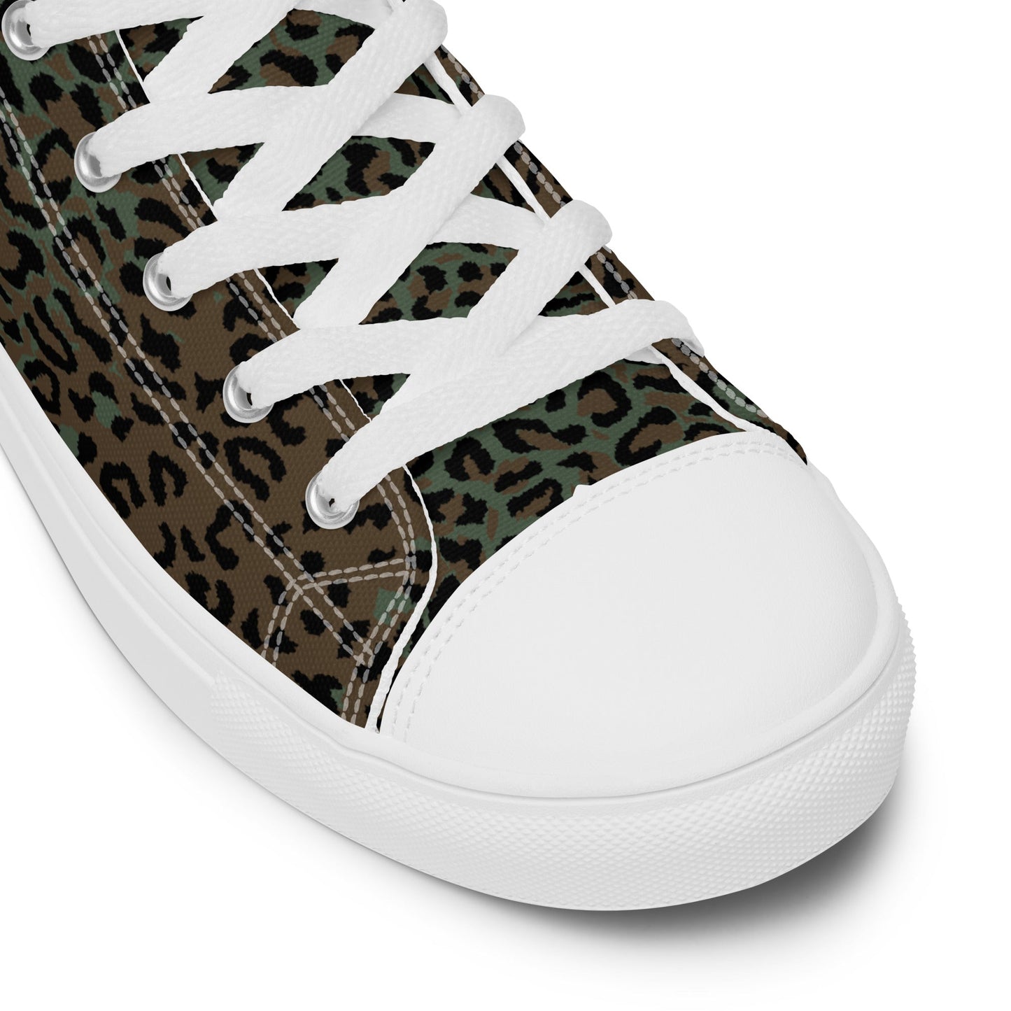 Leopard Spot Camo Men's Sneaker Hi - Concealing Coloration