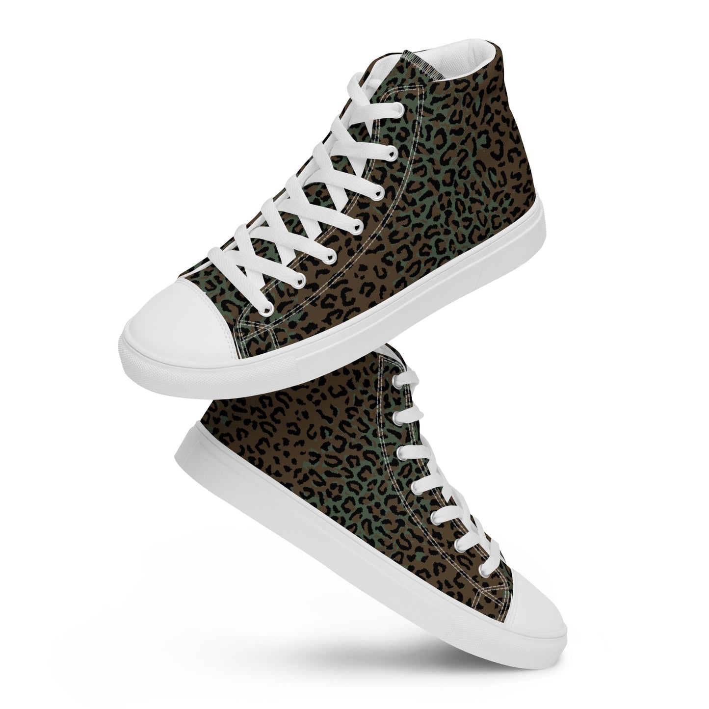 Leopard Spot Camo Men's Sneaker Hi - Concealing Coloration