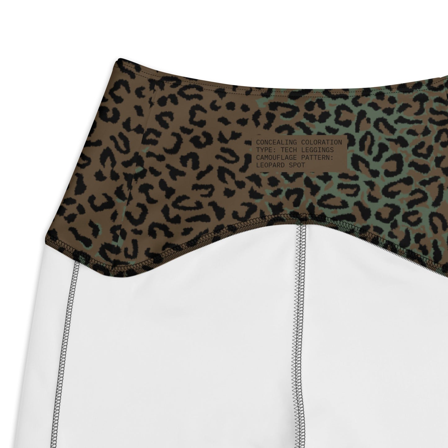 Leopard Spot Camo Tech Leggings _ Concealing Coloration