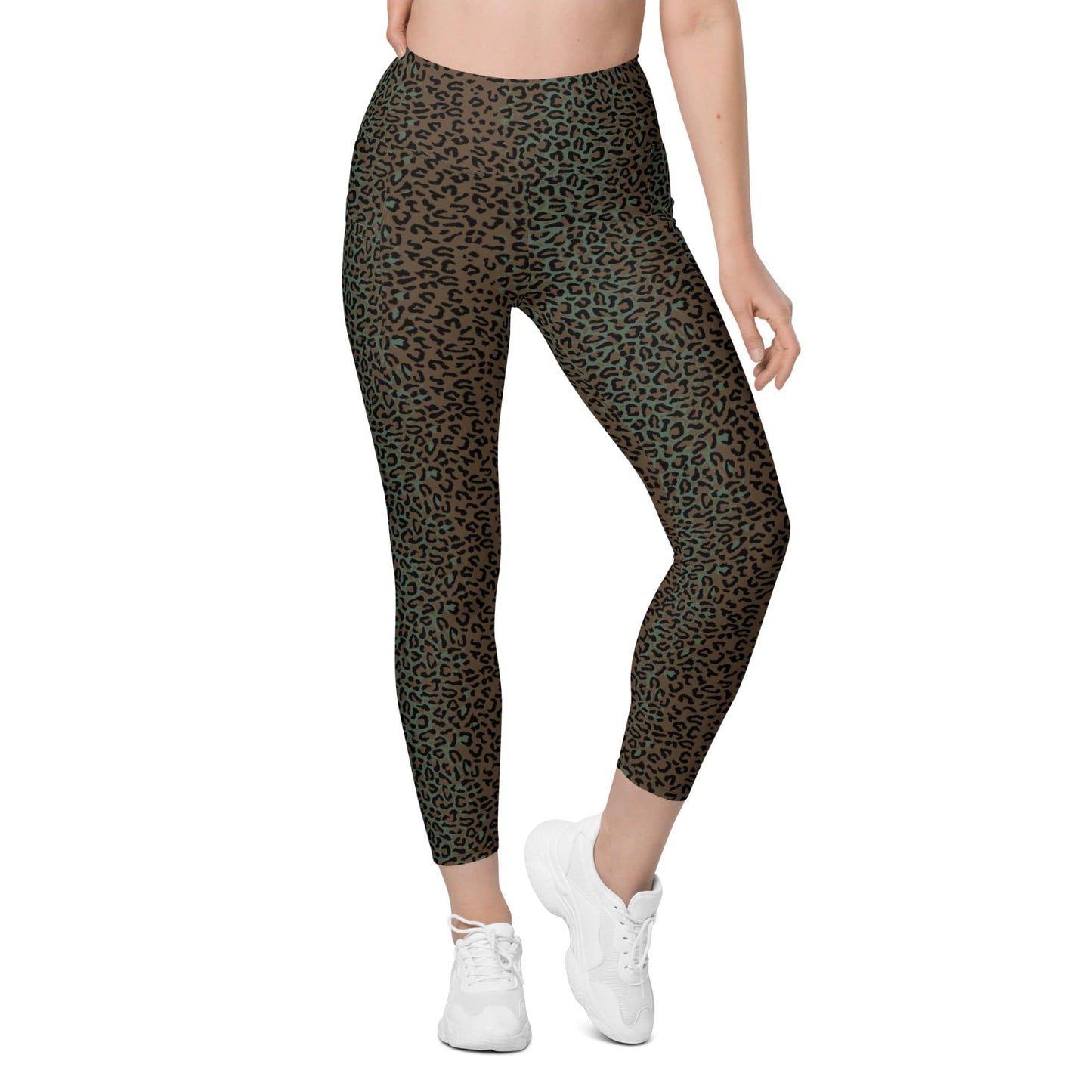 Leopard Spot Camo Tech Leggings _ Concealing Coloration