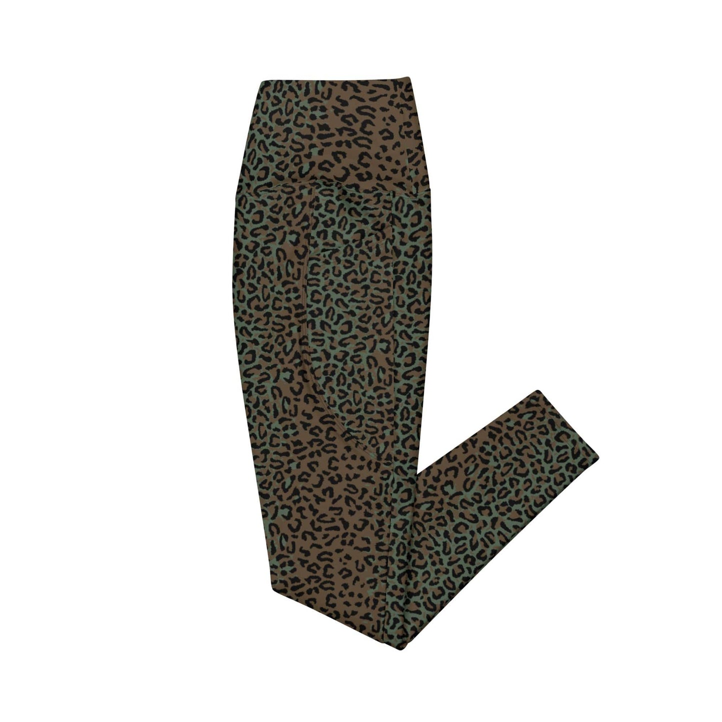 Leopard Spot Camo Tech Leggings _ Concealing Coloration