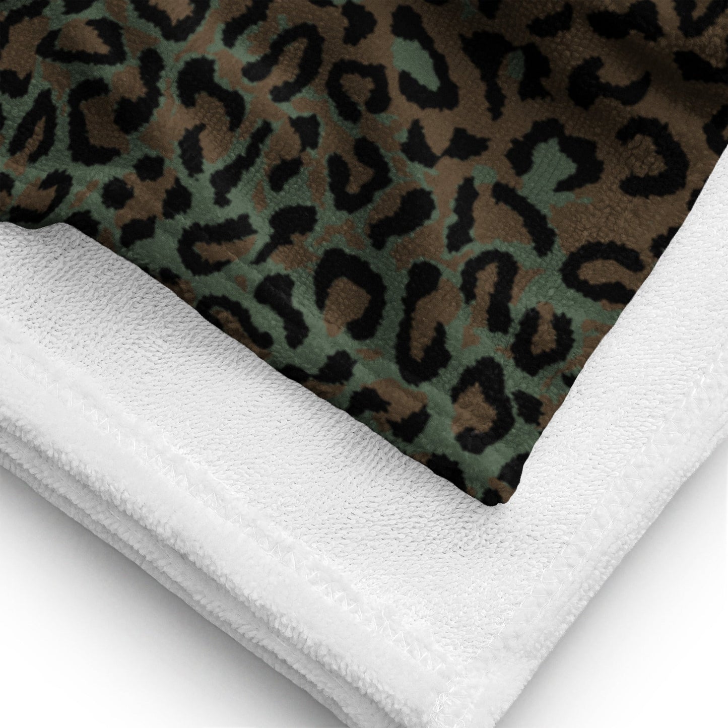 Leopard Spot Camo Towel _ Concealing Coloration