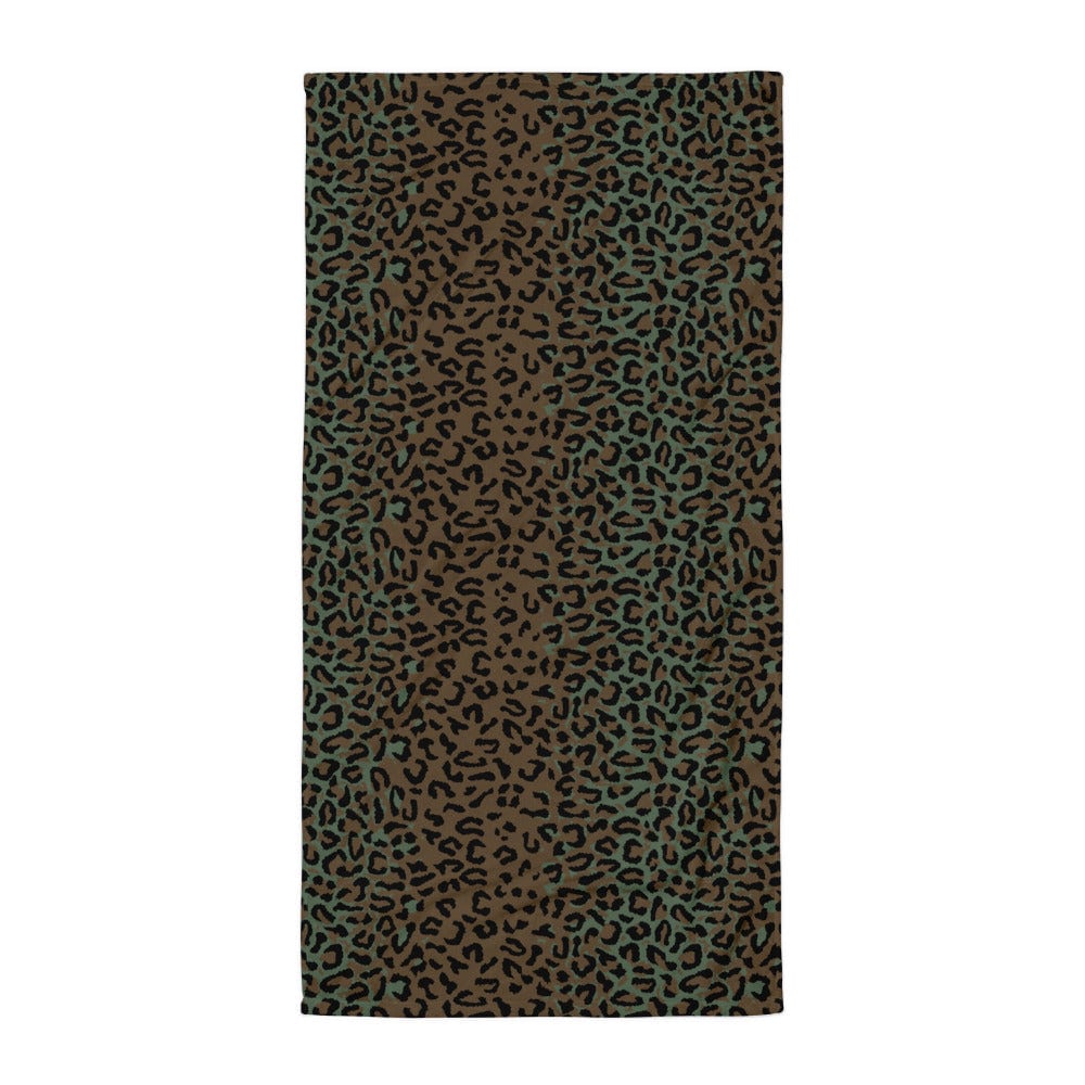 Leopard Spot Camo Towel _ Concealing Coloration