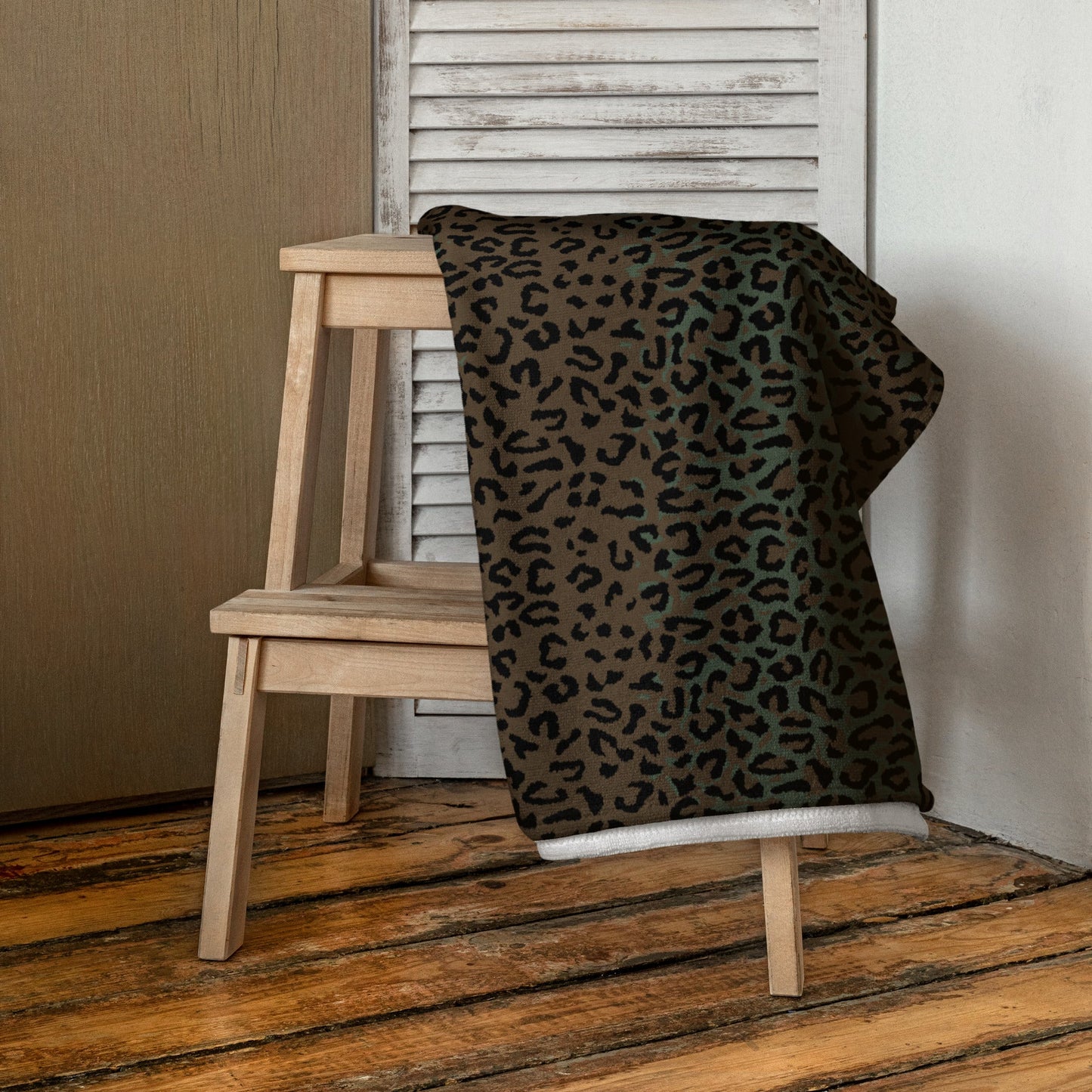 Leopard Spot Camo Towel _ Concealing Coloration