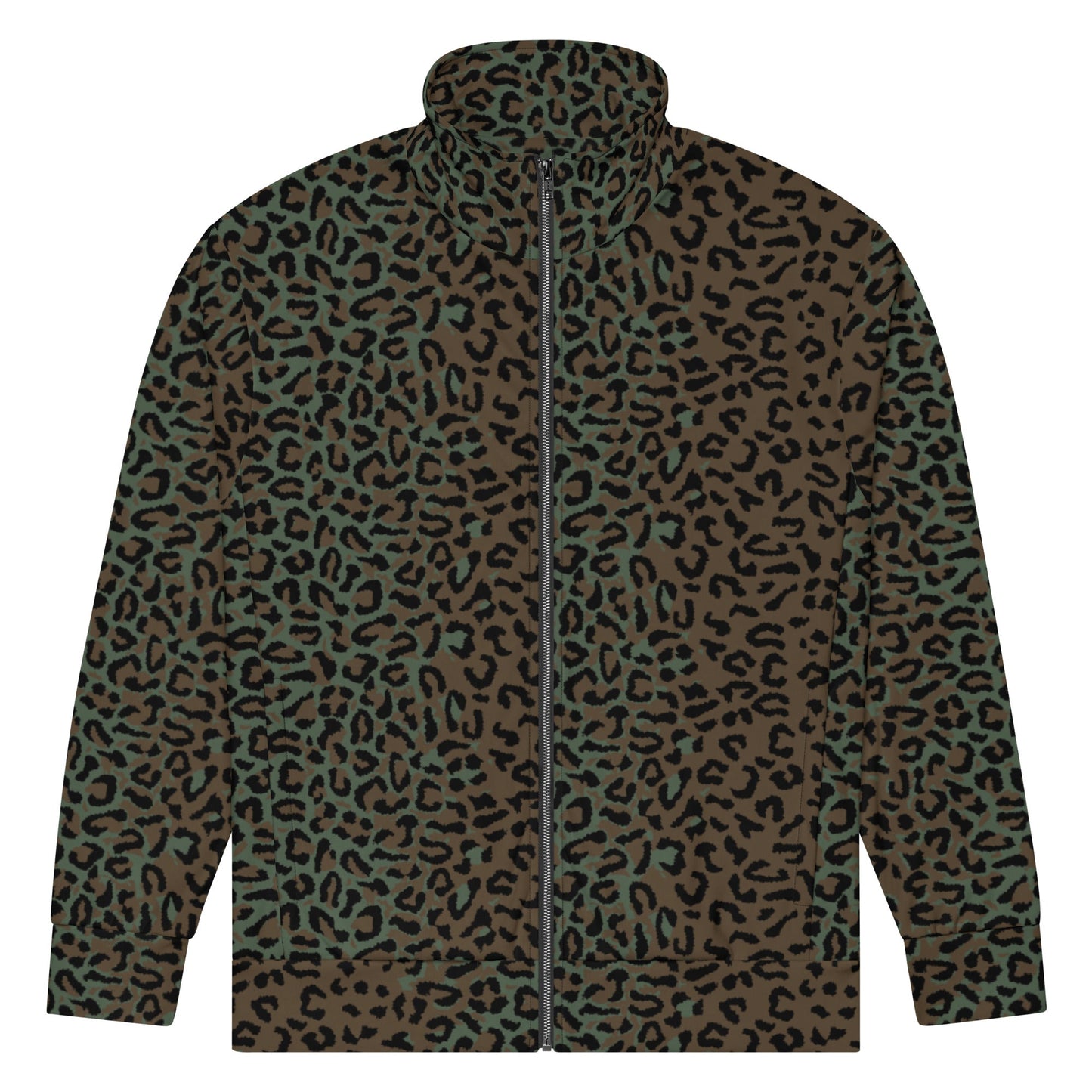 Leopard Spot Camo Track Jacket _ Concealing Coloration