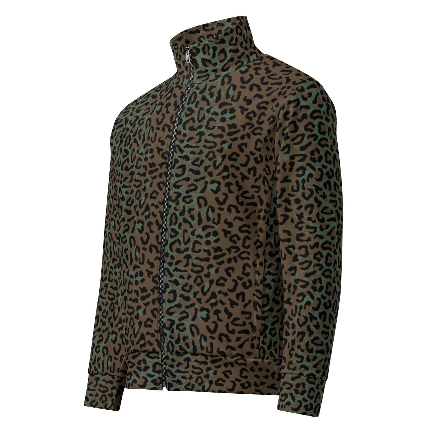 Leopard Spot Camo Track Jacket _ Concealing Coloration
