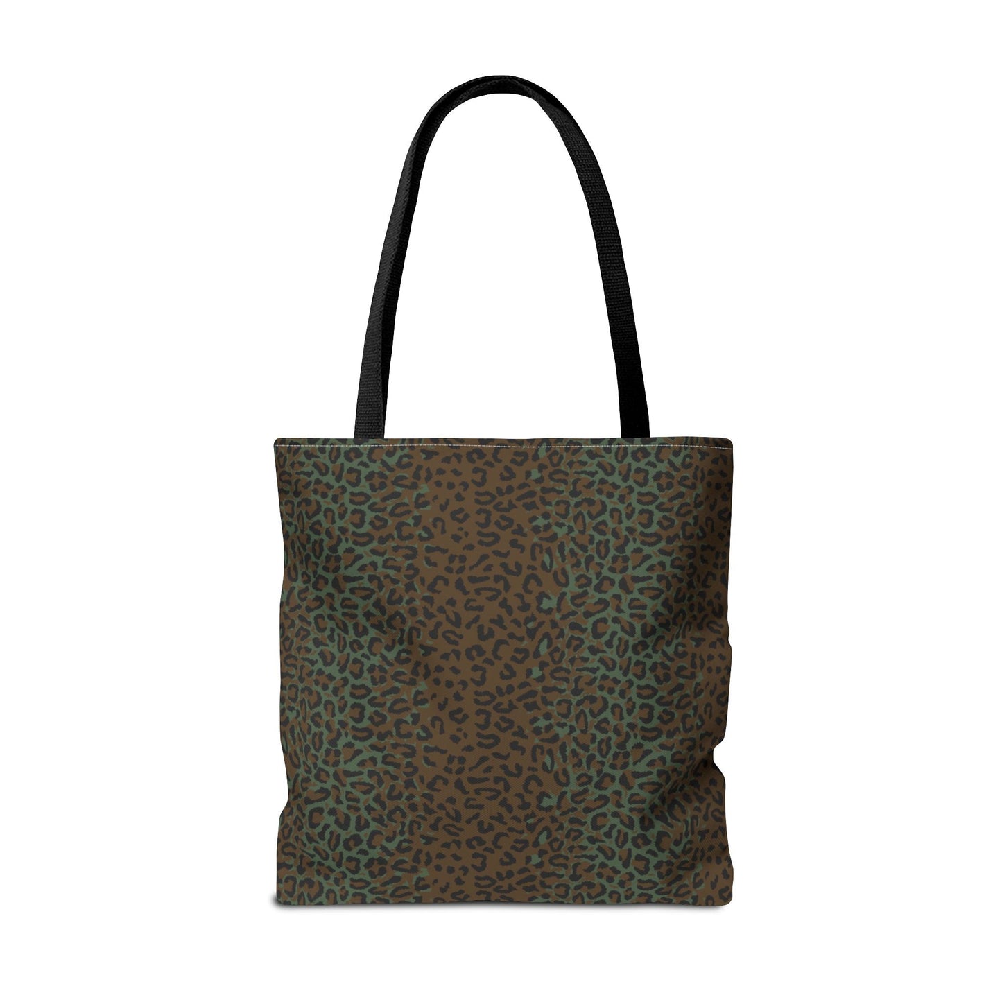 Leopard Spot Camo Vertical Tote Bag _ Concealing Coloration