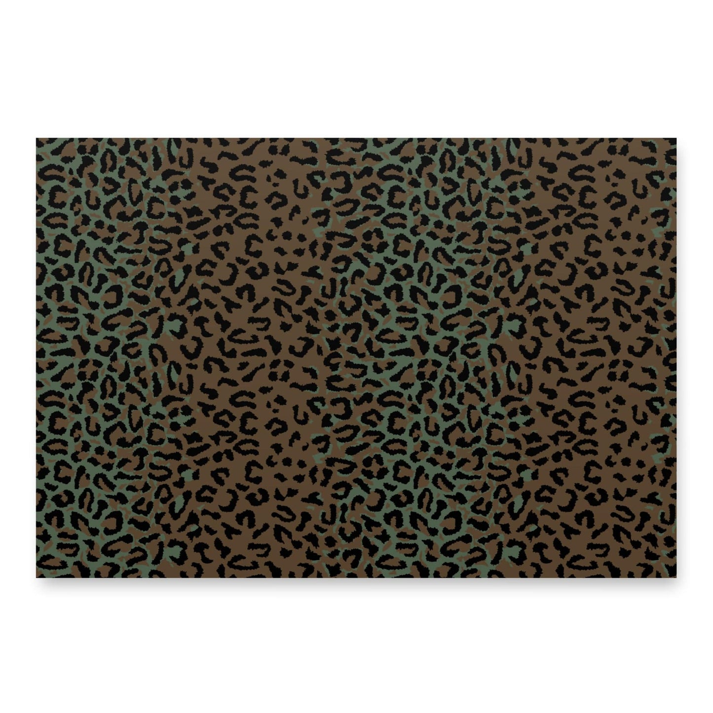 Leopard Spot Camo Wrapping Paper _ Concealing Coloration