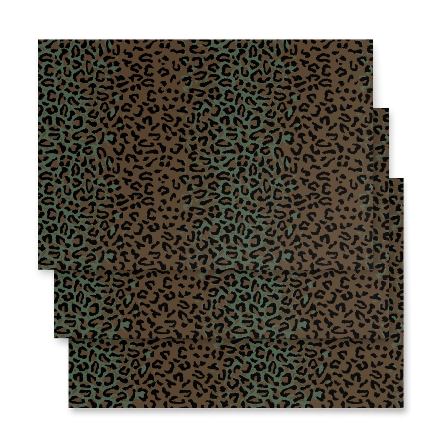 Leopard Spot Camo Wrapping Paper _ Concealing Coloration