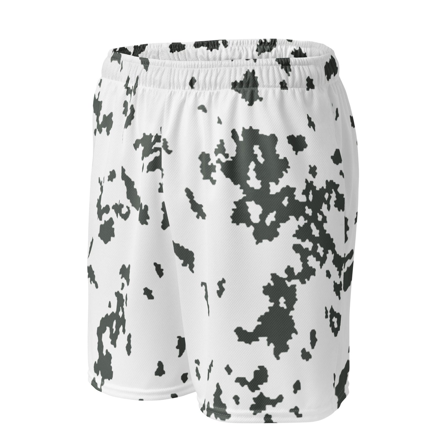 M05 Snow Camo Basketball Shorts _ Concealing Coloration
