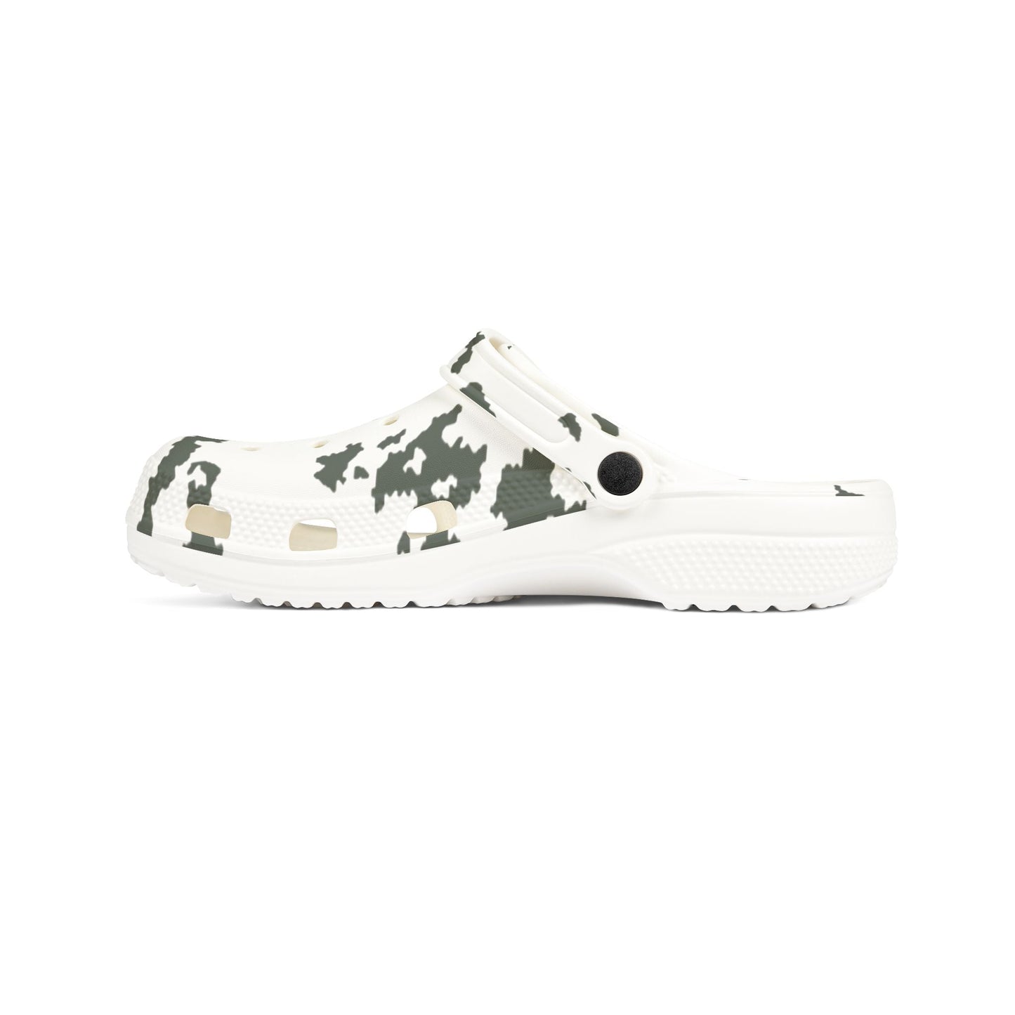 M05 Snow Camo EVA Clog _ Concealing Coloration