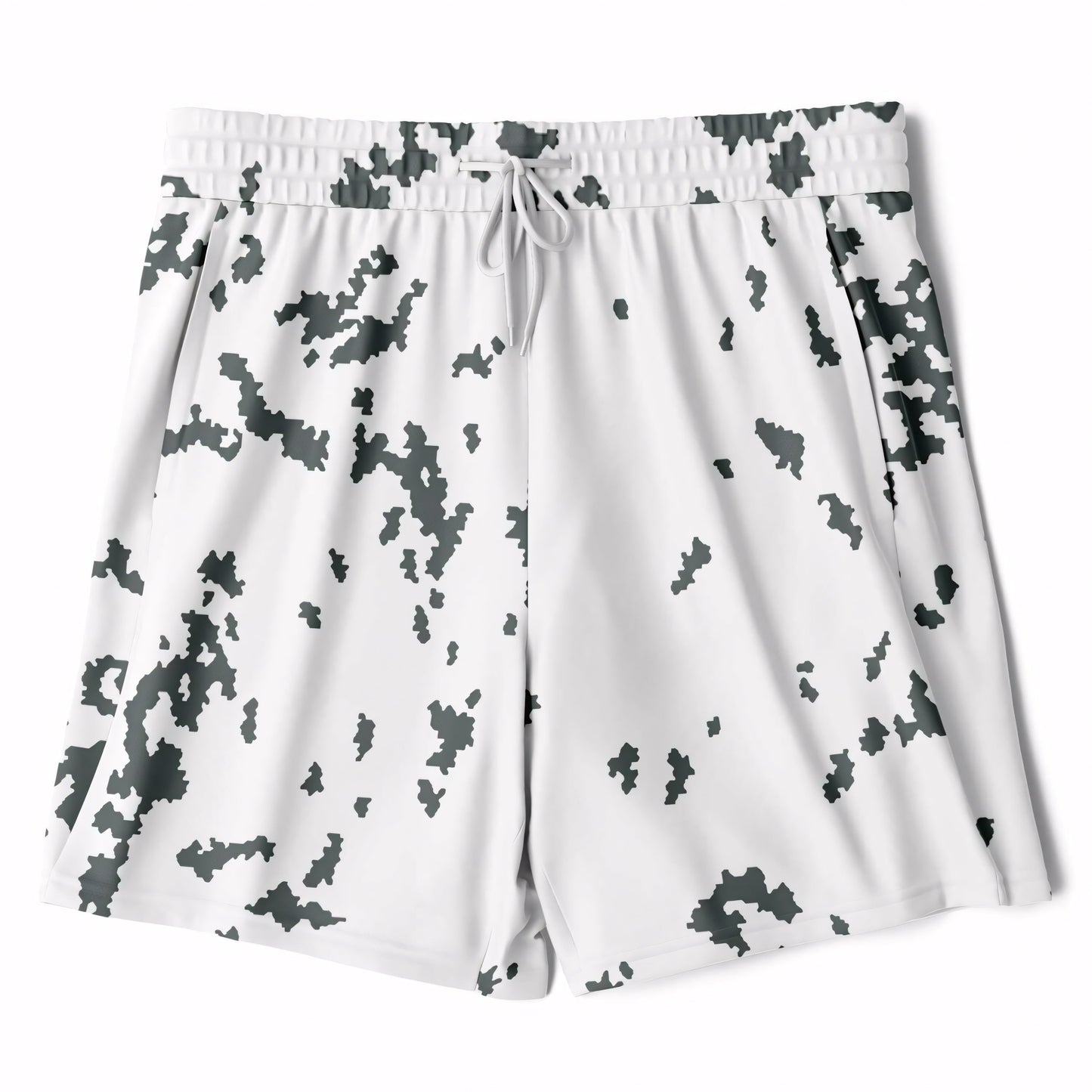 M05 Snow Camo Lined Shorts 7" _ Concealing Coloration
