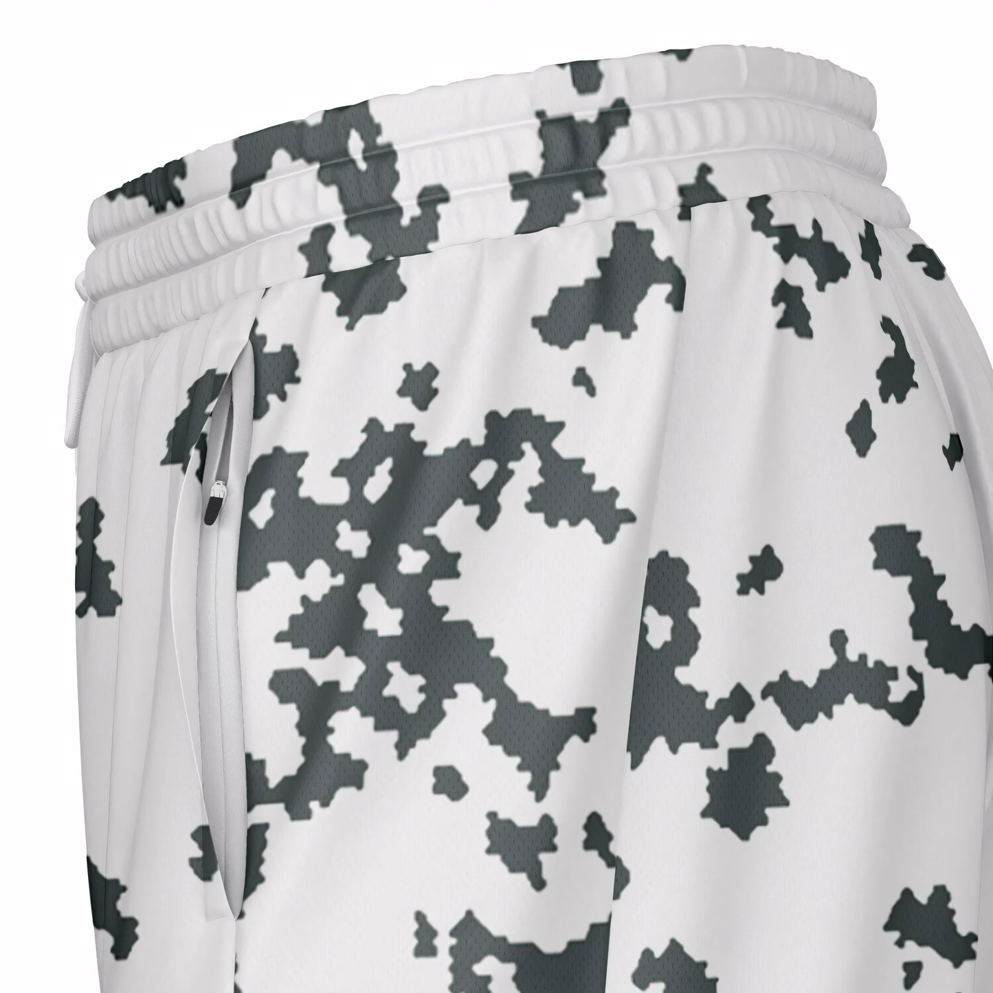 M05 Snow Camo Lined Shorts 7" _ Concealing Coloration