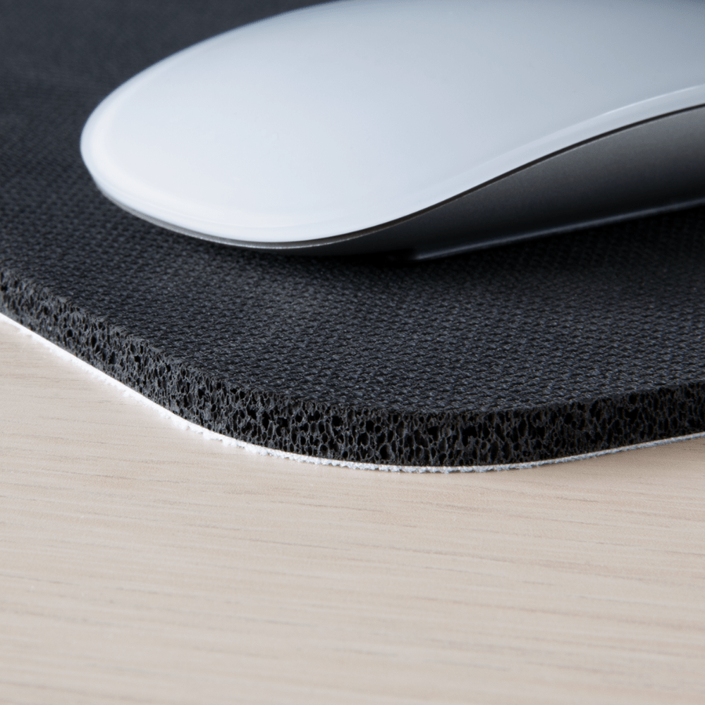 M05 Snow Camo Mouse Pad Black Mouse White Computer