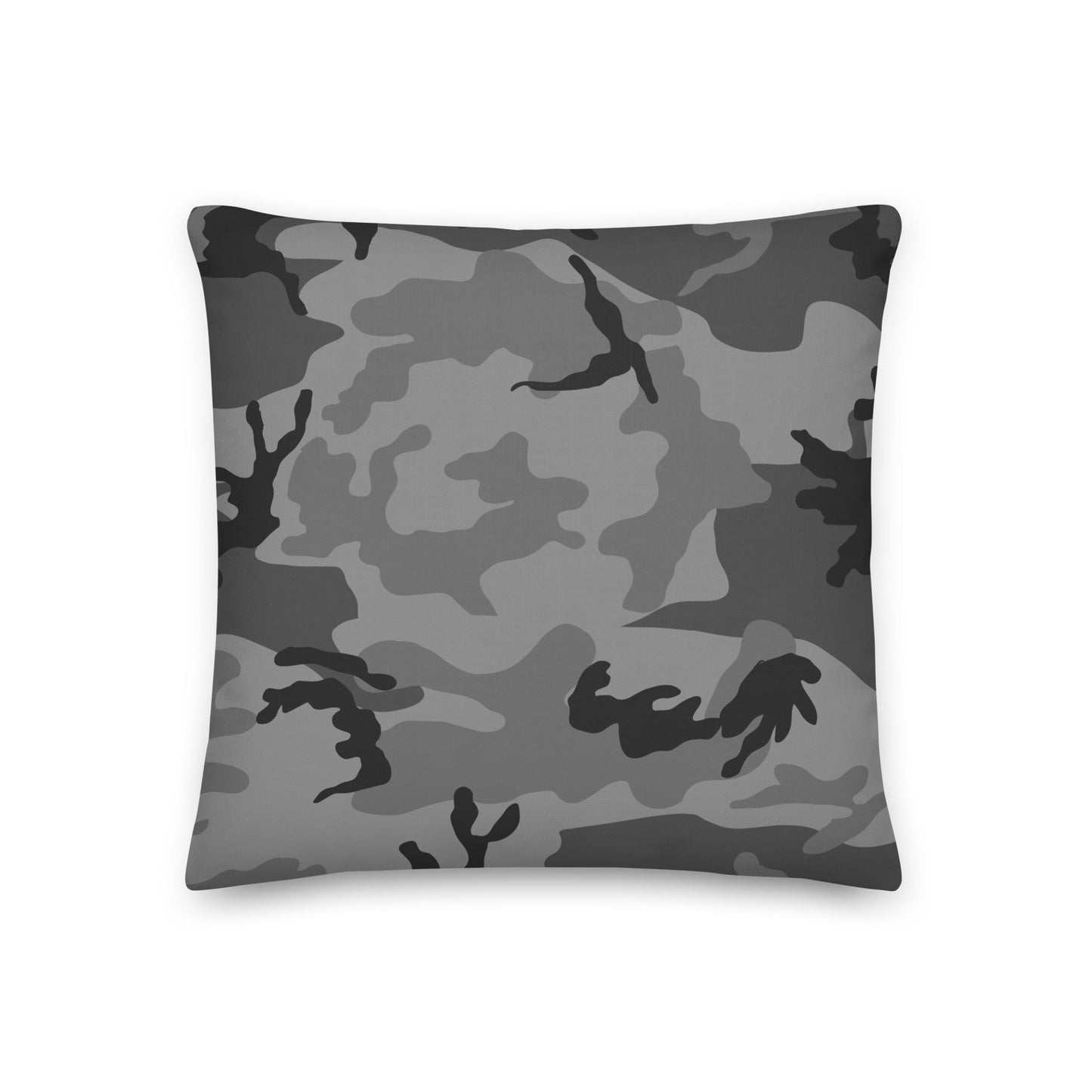 M81 Urban Camo 18" Throw Pillow (Gray-Dominant) _ Concealing Coloration