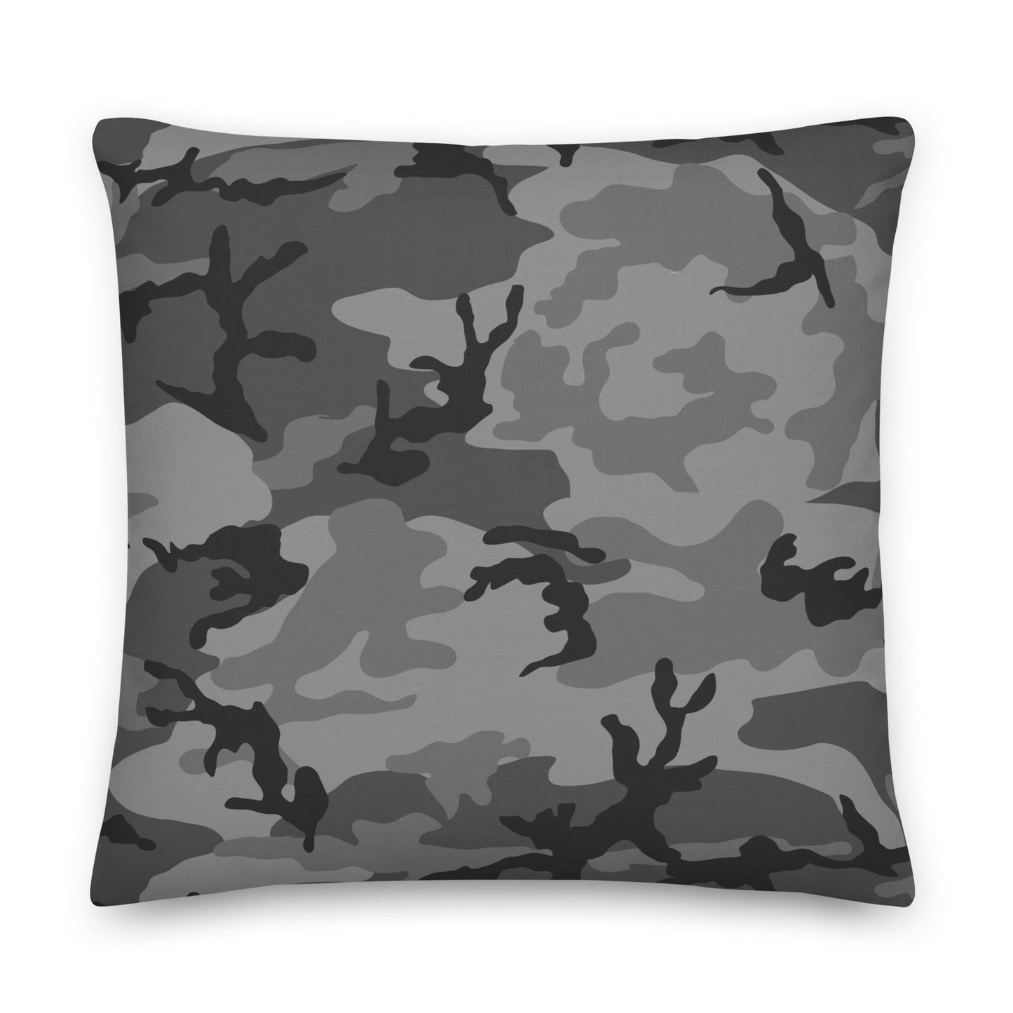 M81 Urban Camo 22" Throw Pillow (Gray-Dominant) _ Concealing Coloration