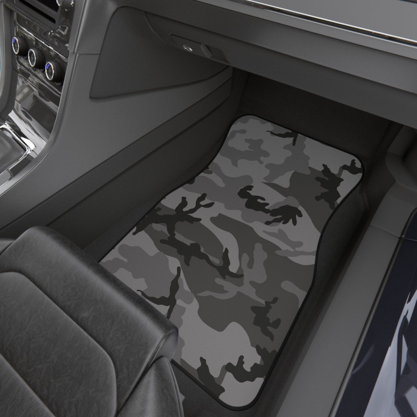 M81 Urban Camo All-Weather Car Mats (Set of 4) (Gray-Dominant) _ Concealing Coloration