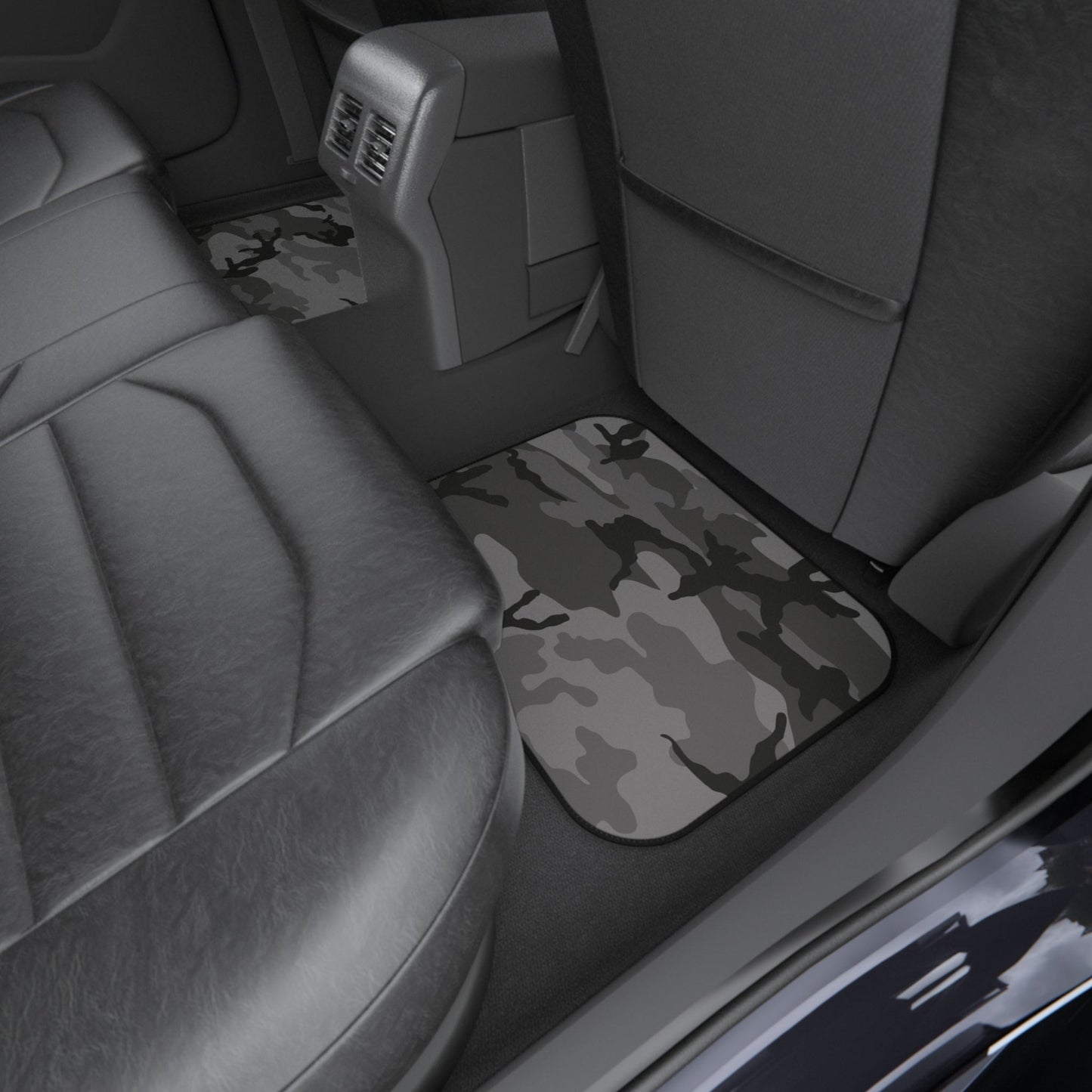 M81 Urban Camo All-Weather Car Mats (Set of 4) (Gray-Dominant) _ Concealing Coloration