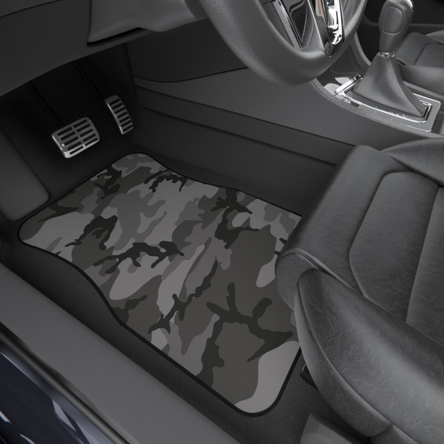 M81 Urban Camo All-Weather Car Mats (Set of 4) (Gray-Dominant) _ Concealing Coloration
