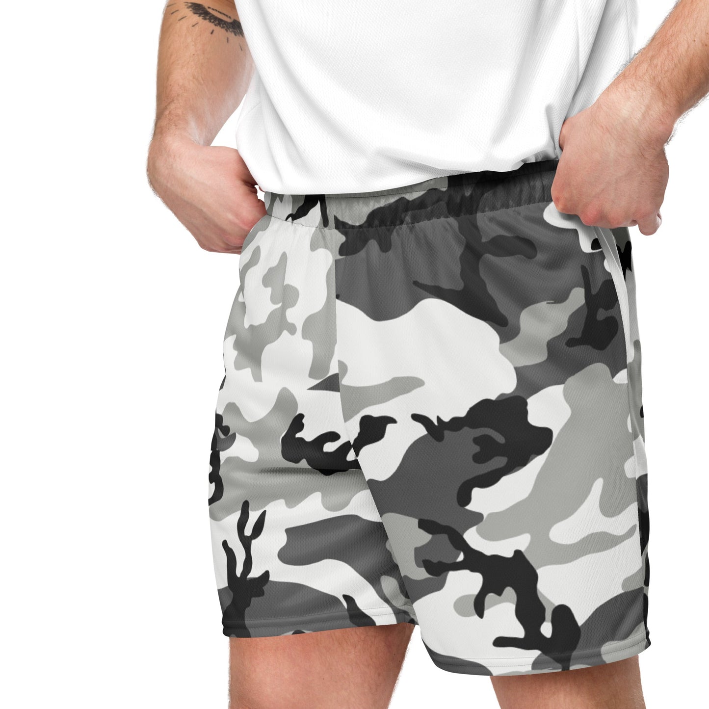 M81 Urban Camo Basketball Shorts - Concealing Coloration