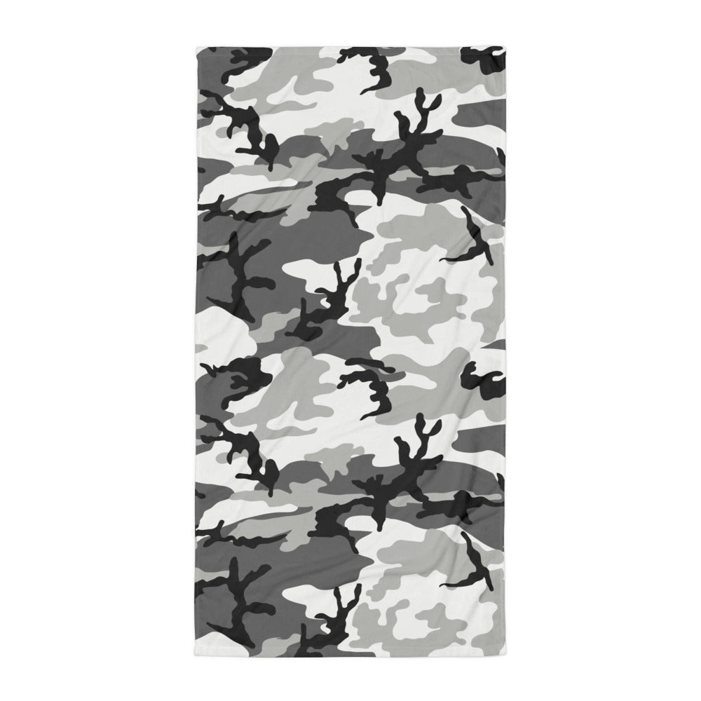 M81 Urban Camo Bath Towel _ Concealing Coloration