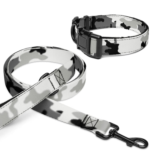 M81 Urban Camo Dog Collar & Leash Set - Concealing Coloration