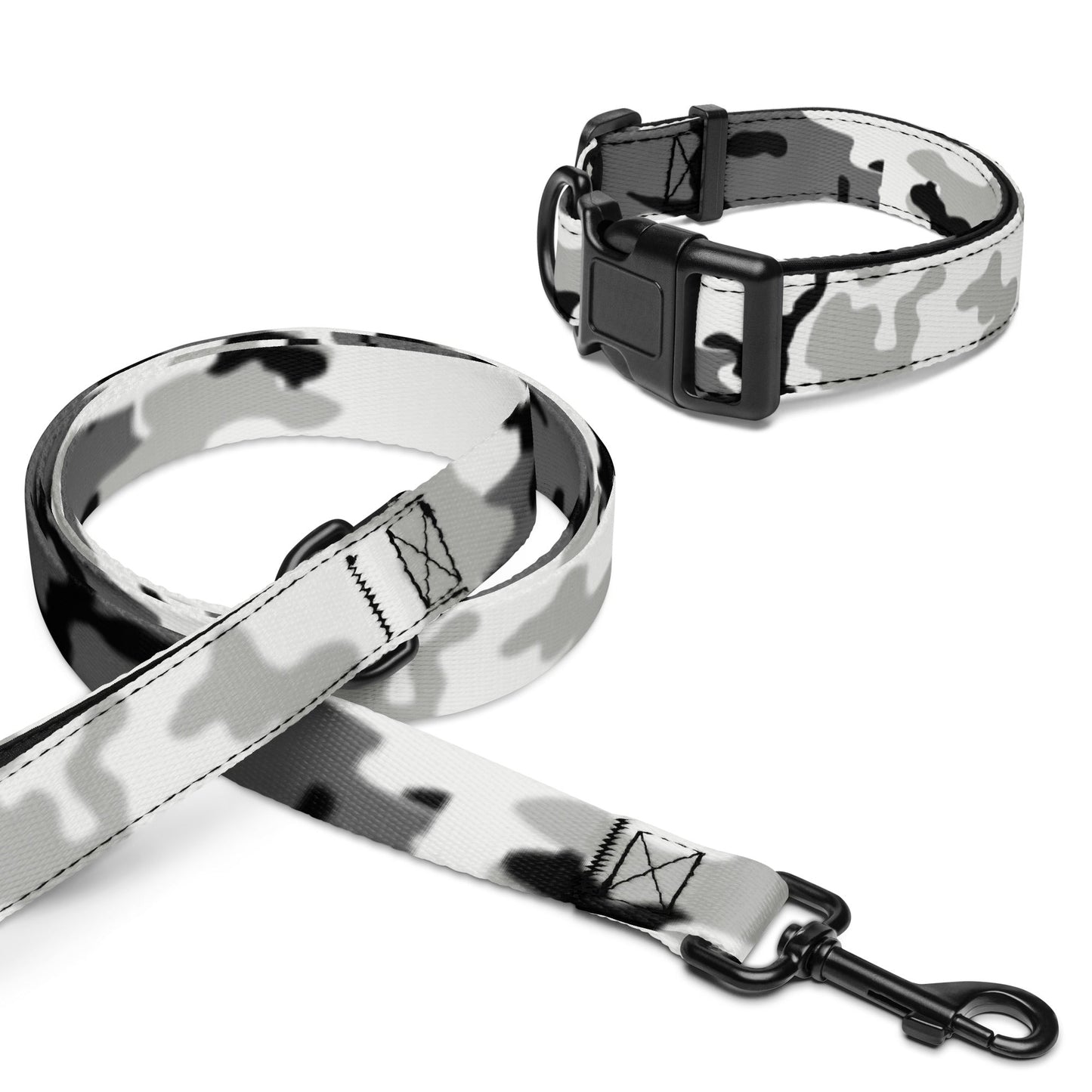 M81 Urban Camo Dog Collar & Leash Set - Concealing Coloration
