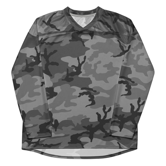 M81 Urban Camo Hockey Jersey (Gray-Dominant) - Concealing Coloration