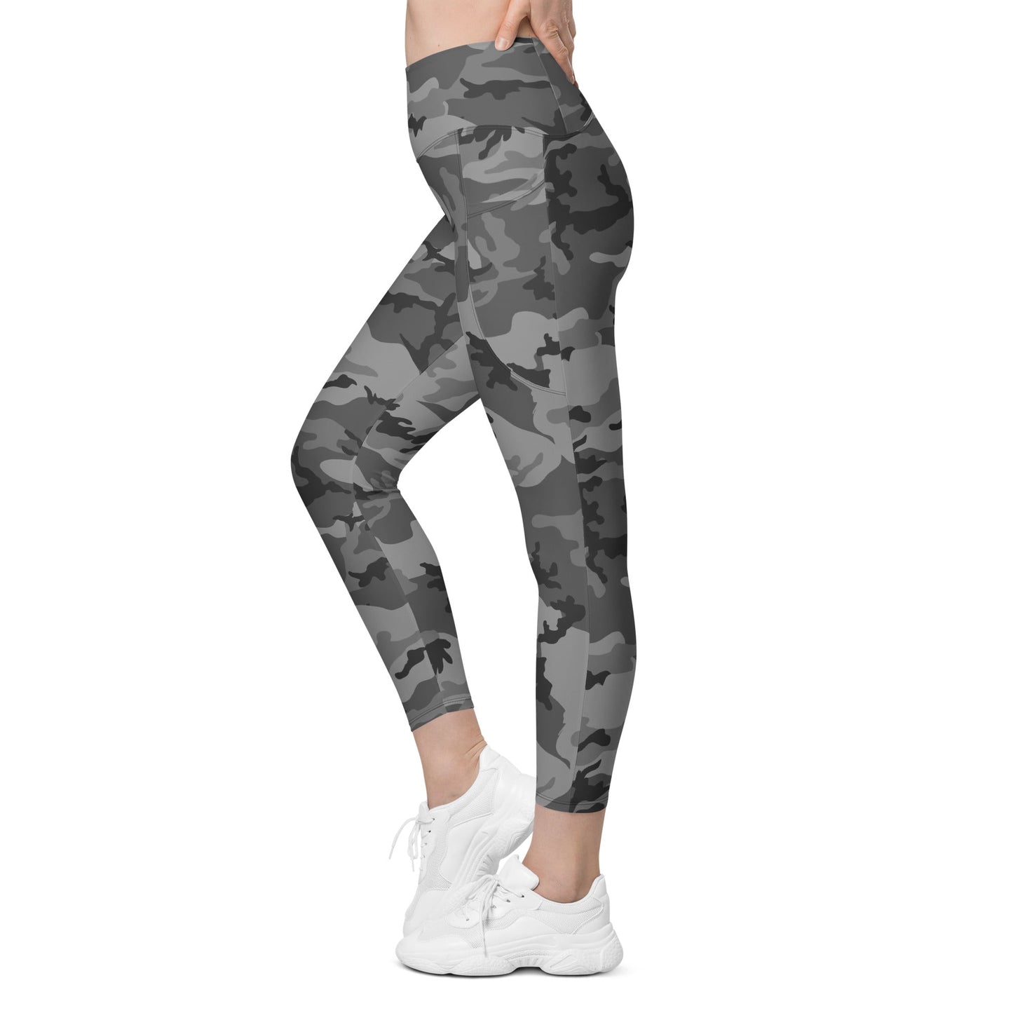 M81 Urban Camo Leggings (Gray-Dominant) - Concealing Coloration