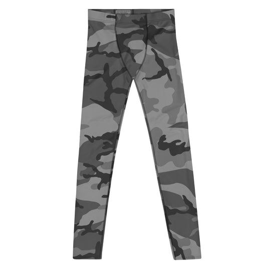 M81 Urban Camo Men's Leggings (Gray-Dominant) - Concealing Coloration