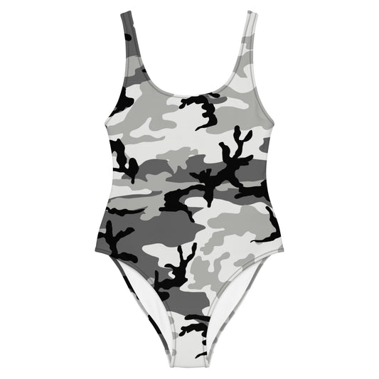 M81 Urban Camo One-Piece Swimsuit - Concealing Coloration