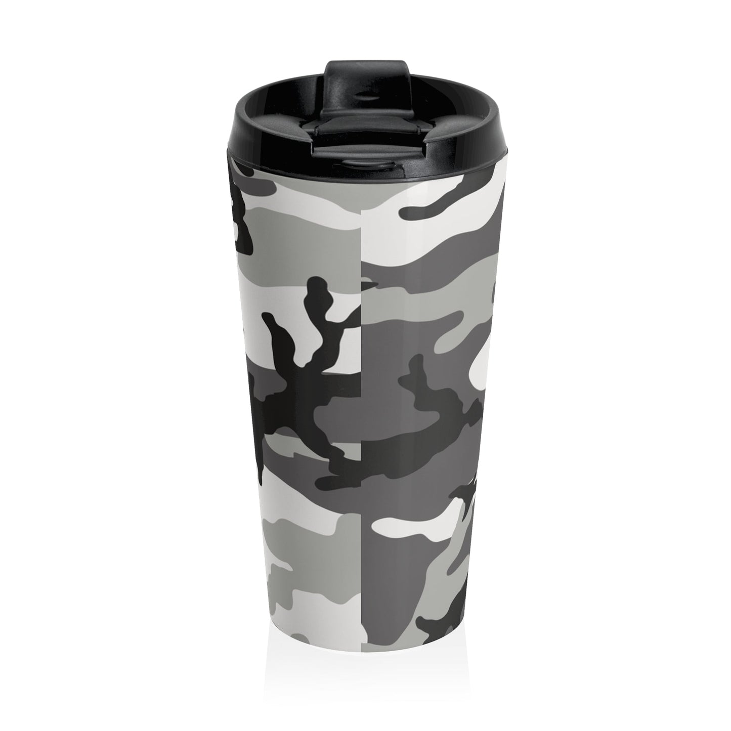 M81 Urban Camo Stainless Steel 15oz Travel Mug - Concealing Coloration