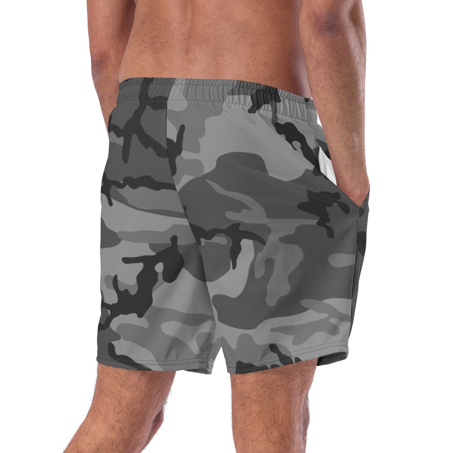 M81 Urban Camo Swim Trunks (Gray-Dominant) _ Concealing Coloration