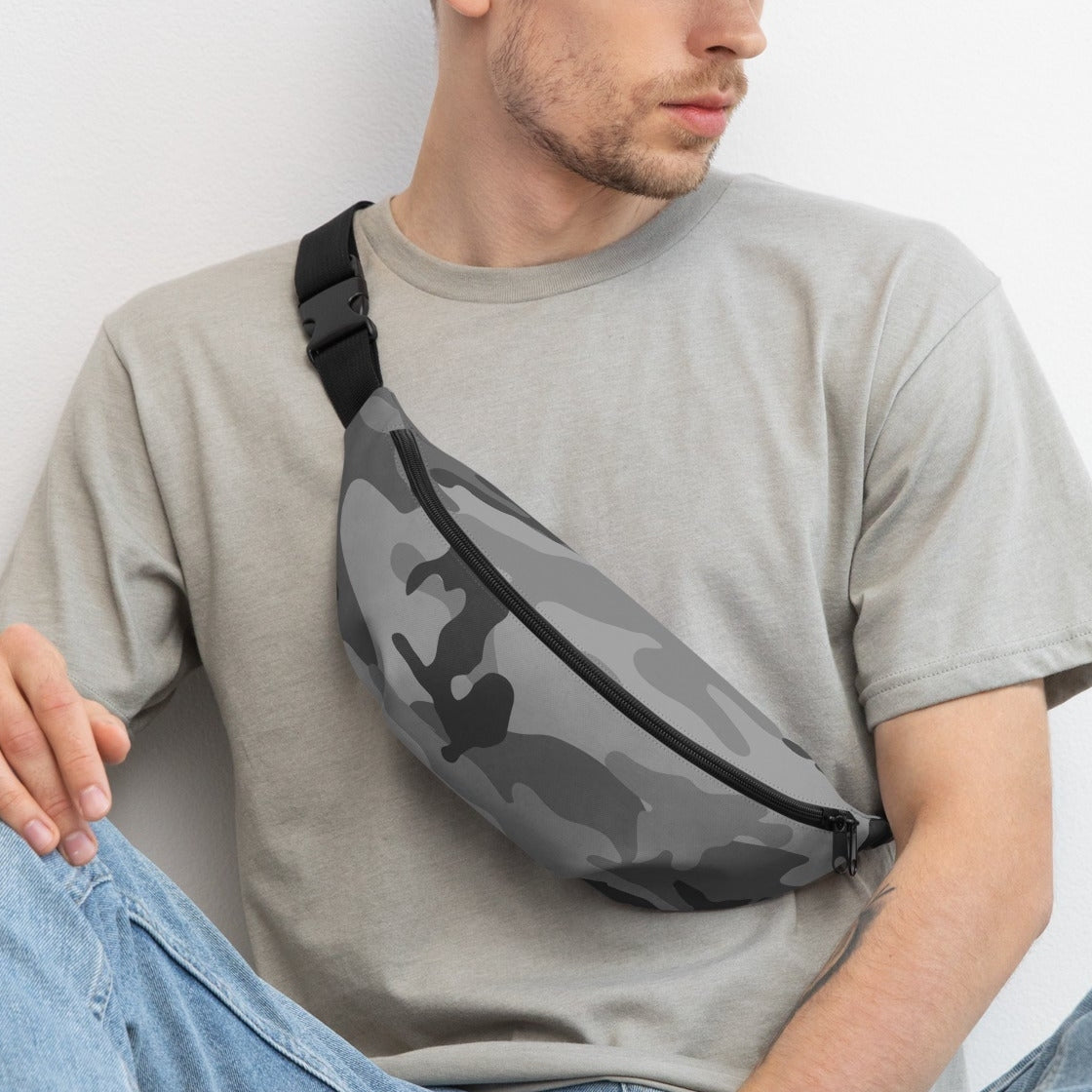 M81 Urban Camo Waistpack (Gray-Dominant) - Concealing Coloration