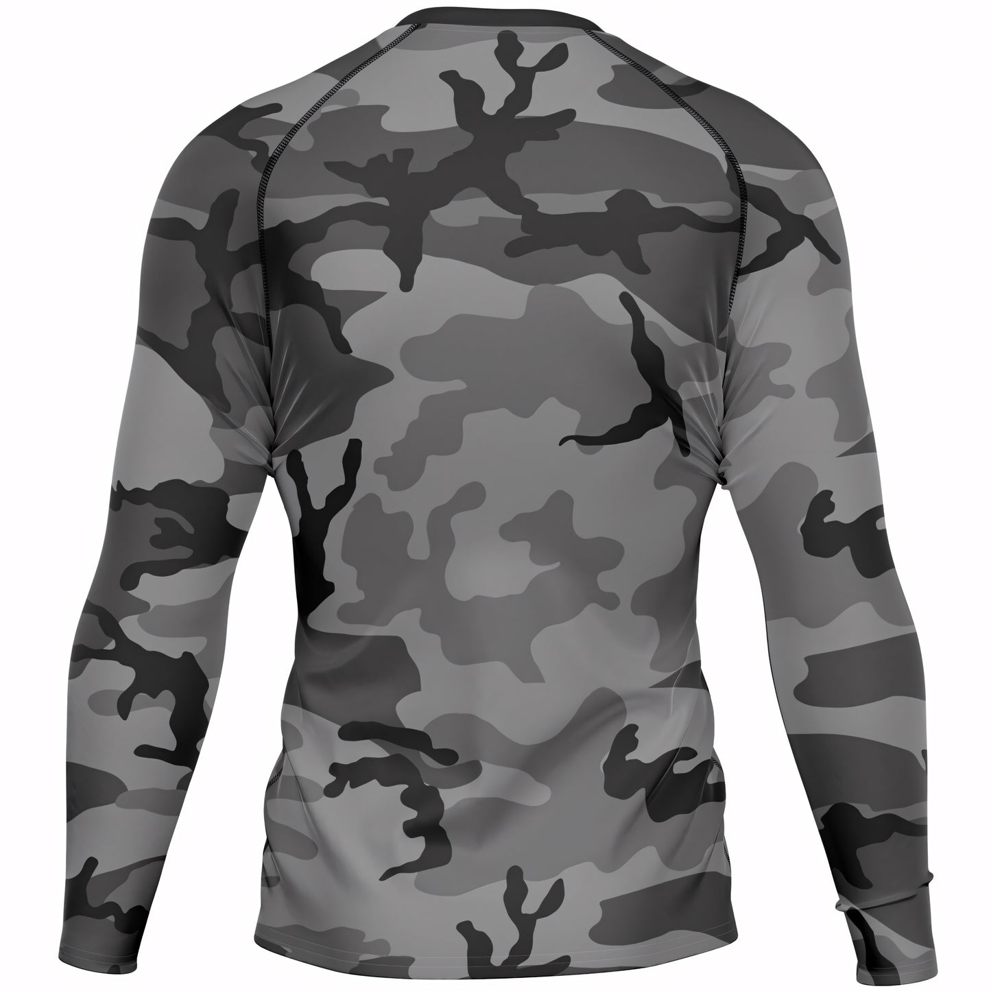 M81 Urban Camo Men's Long-sleeve Base Layer (Gray-Dominant Variation) _ Concealing Coloration