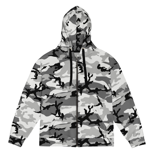 M81 Urban Woodland Camo Zip Hoodie - Concealing Coloration