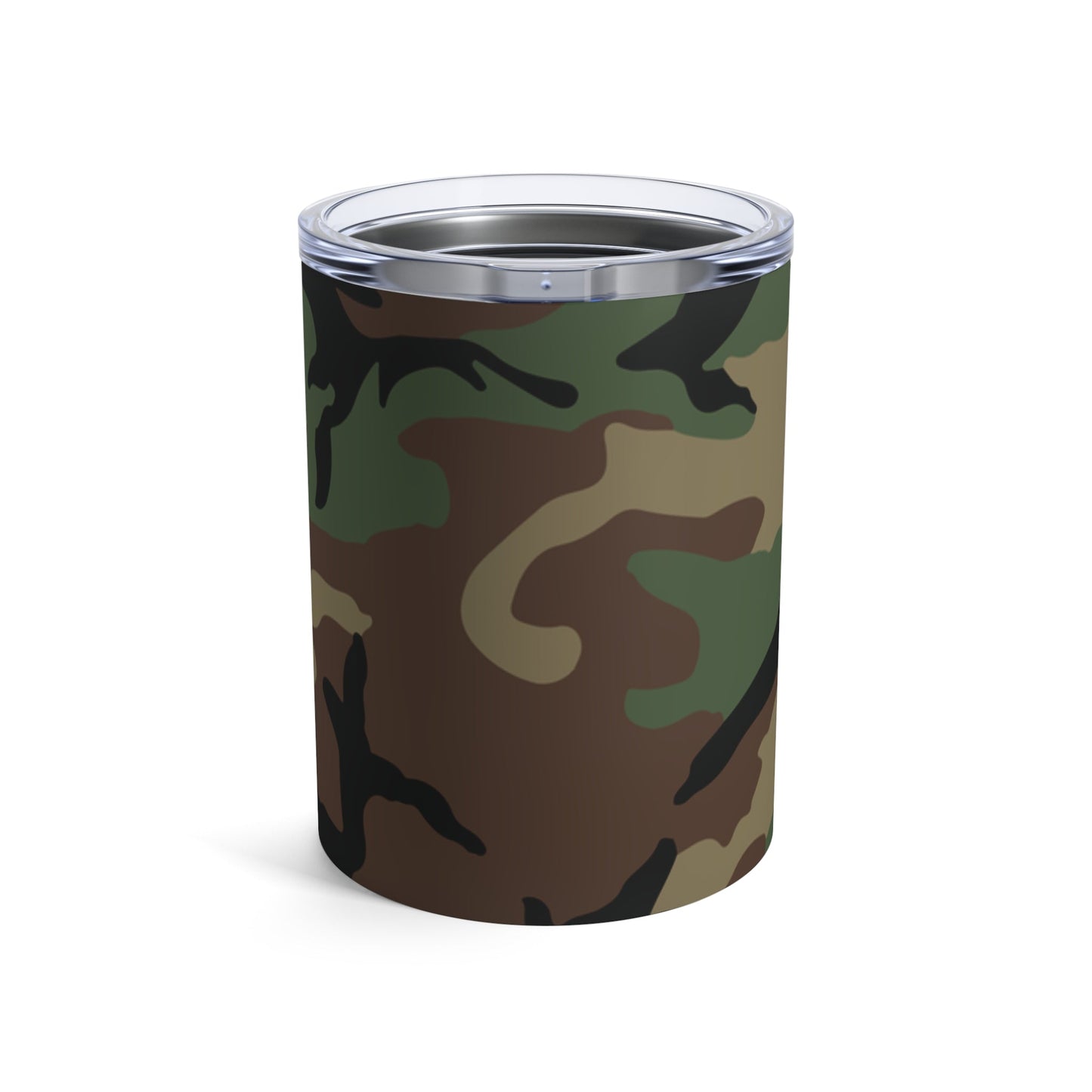 M81 Woodland Camo 10oz Tumbler _ Concealing Coloration