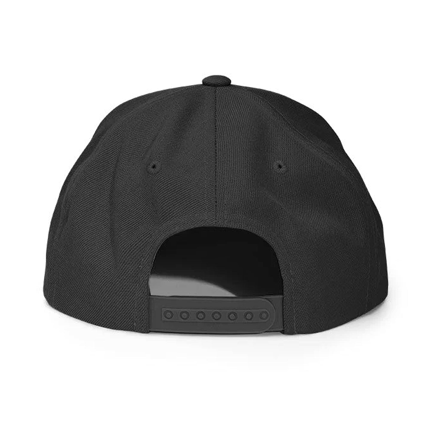 M81 Woodland Camo Brim Black Snapback Cap - Concealing Coloration