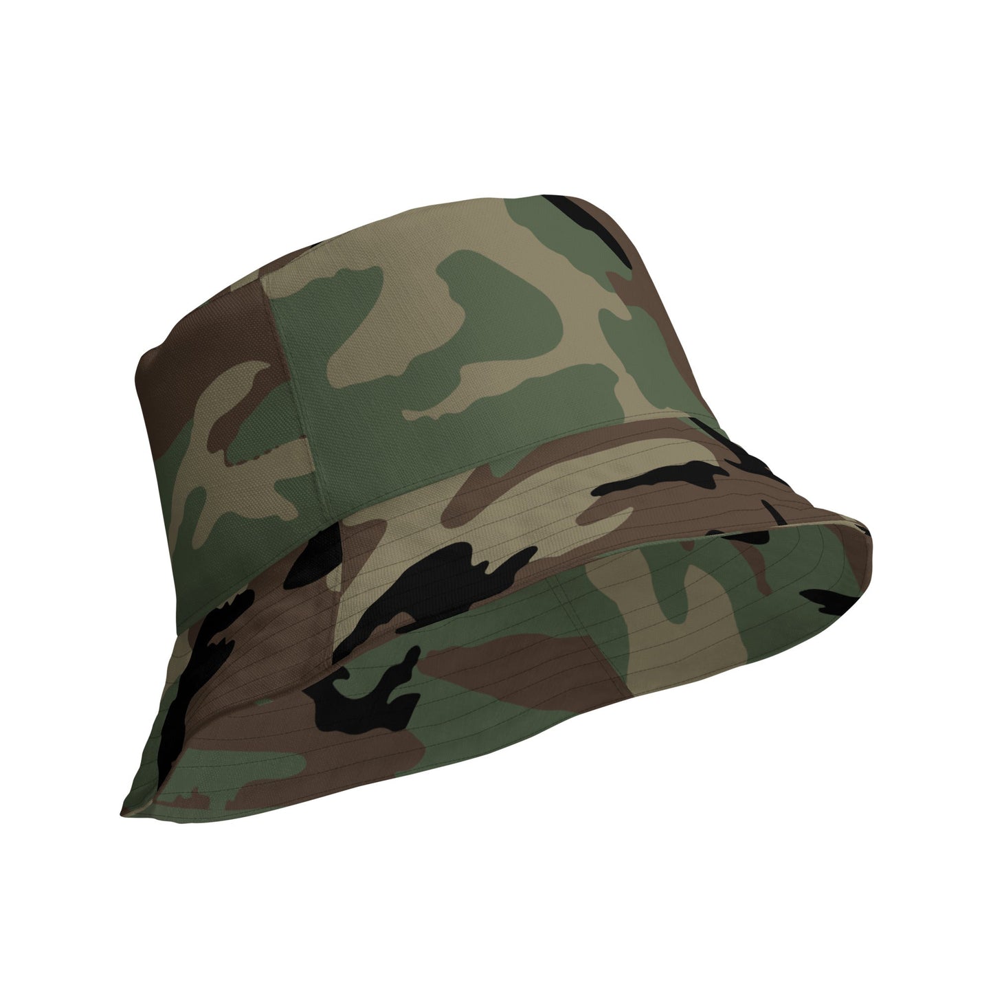 M81 Woodland Camo Bucket Hat _ Concealing Coloration