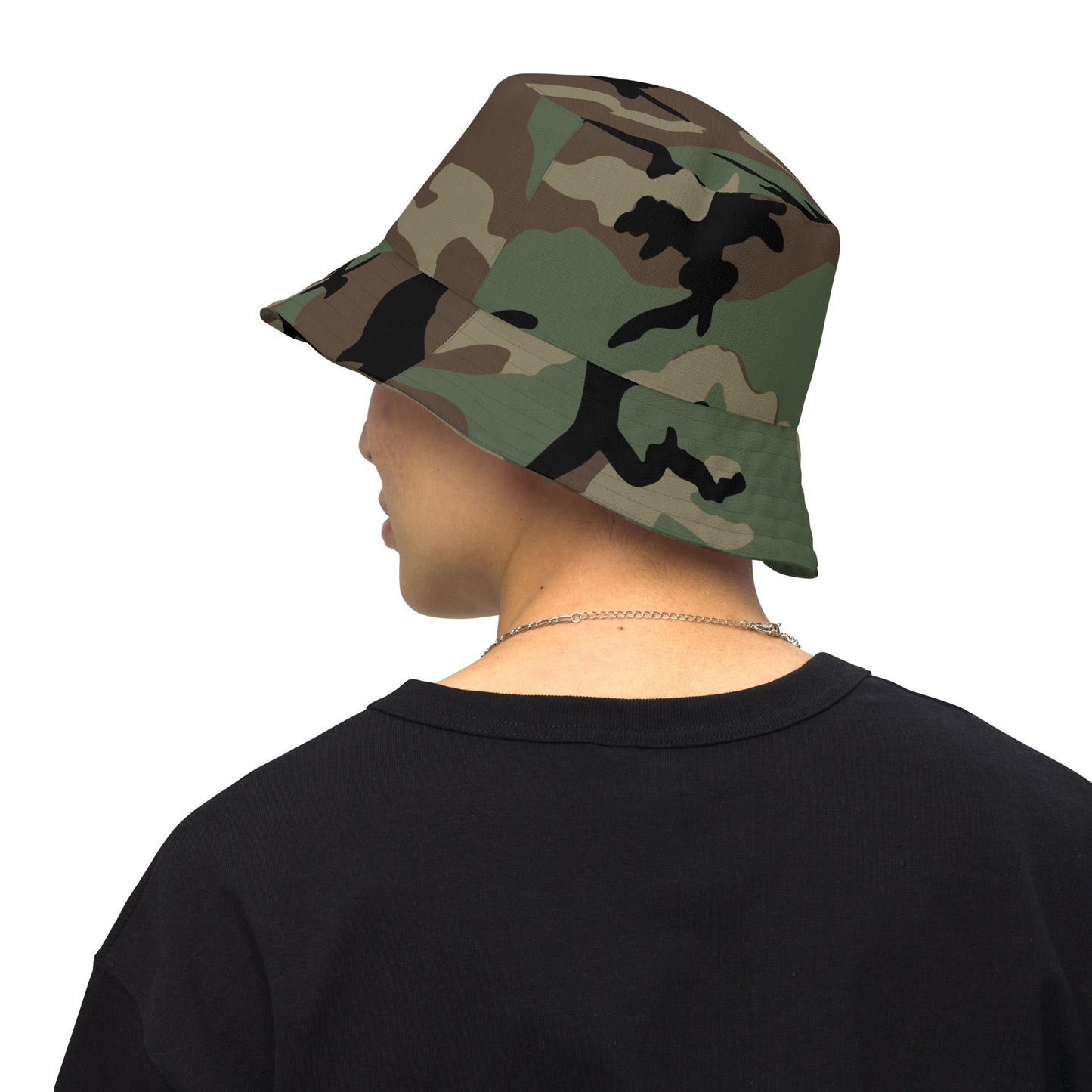 M81 Woodland Camo Bucket Hat _ Concealing Coloration