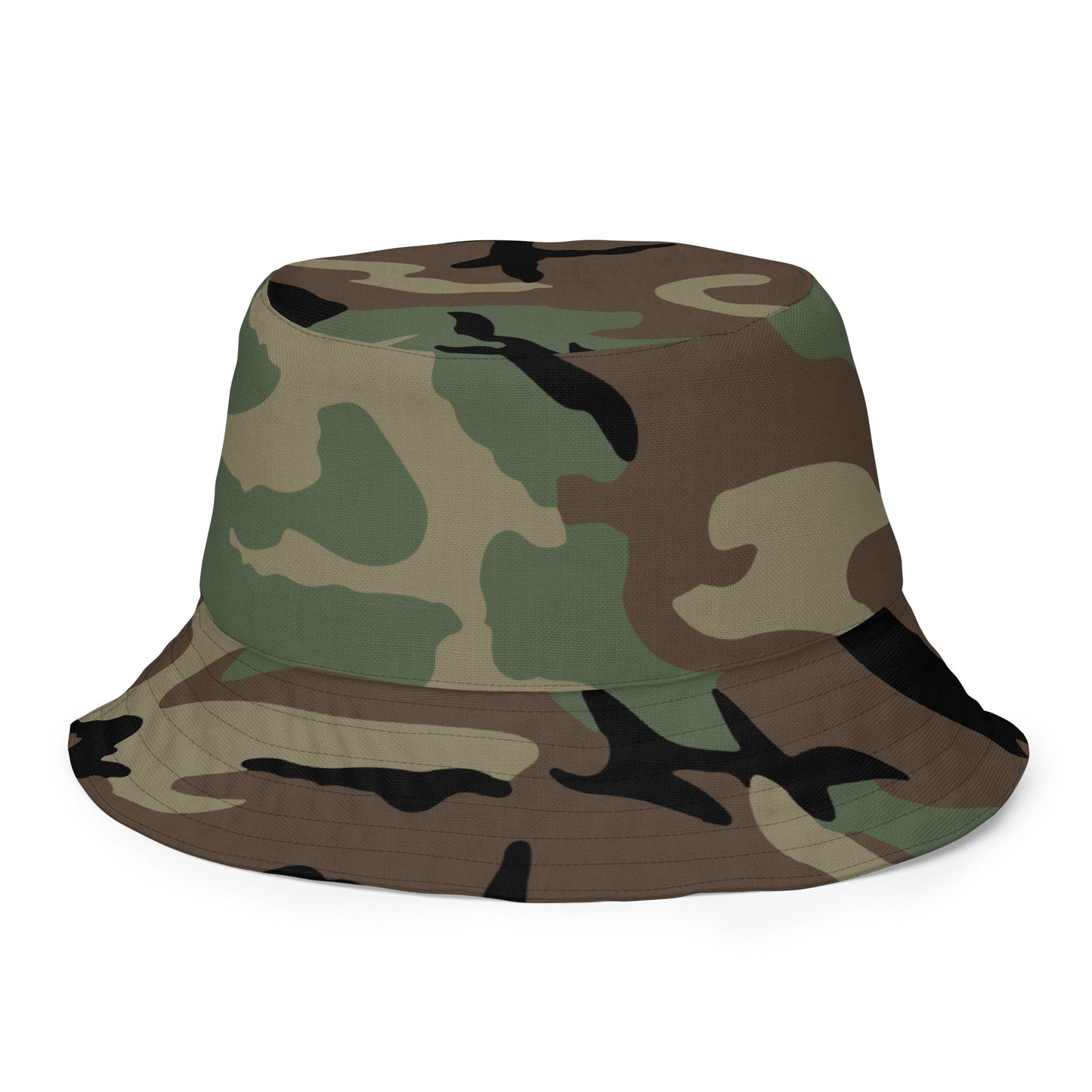 M81 Woodland Camo Bucket Hat _ Concealing Coloration