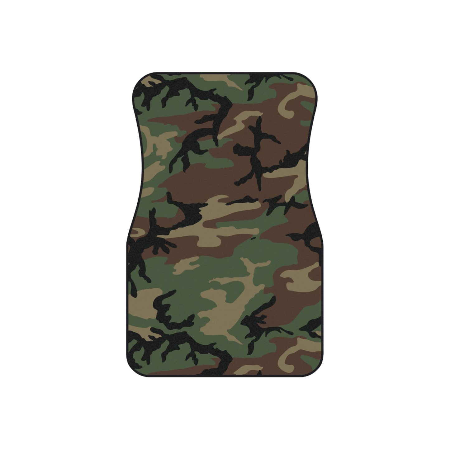 M81 Woodland Camo Front Seat Car Mats (Set of 2) _ Concealing Coloration