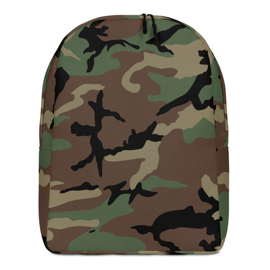 M81 Woodland Camo Laptop Backpack - Concealing Coloration