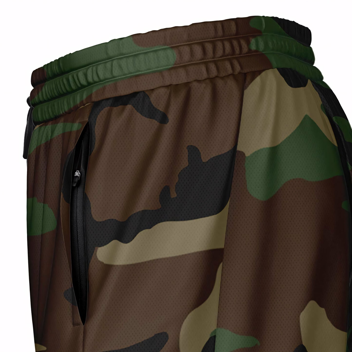 M81 Woodland Camo Lined Shorts 7" _ Concealing Coloration